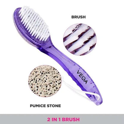 VEGA PUMIC STONE/NAIL BRUSH PD 01N