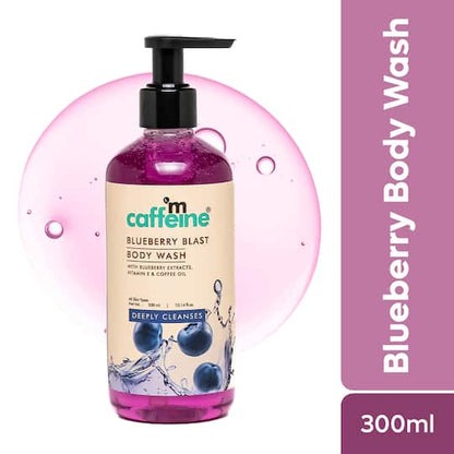MCAFFEINE BODY WASH BLUEBERRY BLAST 300ML