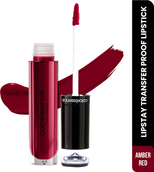 COLORESSENCE LIPSTAY TRANSFER PROOF LIQUID LIPSTICK LTP 20 AMBER RED