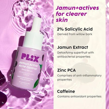 PLIX JAMUN ACTIVE ACNE REGIME COMBO