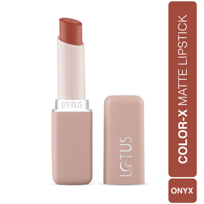 LOTUS MAKEUP COLORX MATTE LIPSTICK 20 ONYX