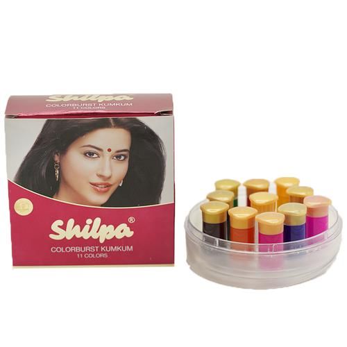 SHILPA COLORBURST KUMKUM 11 COLORS