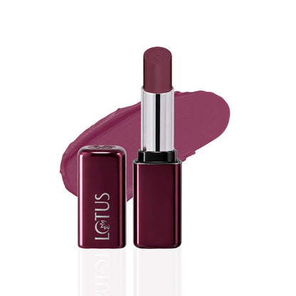 LOTUS MAKEUP PROEDIT LUXE MATTE LIPSTICK PLM15 PLUM CARESS 3.5G
