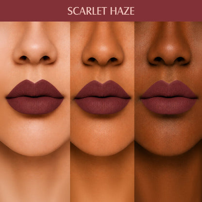 LOTUS MAKEUP PROEDIT LUXE MATTE LIPSTICK PLM11 SCARLET HAZE 3.5G