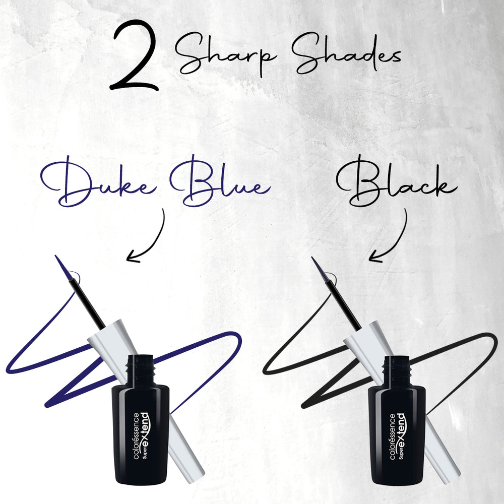 COLORESSENCE SUPREME EYELINER SMUDGE PROOF INTENSE BLACK 5ML