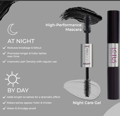 LOTUS MAKEUP PROEDIT DAY & NIGHT MASCARA