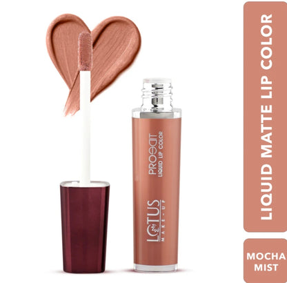 LOTUS MAKEUP PRO EDIT LIQUID LIPSTICK PC 02 MOCHA MIST