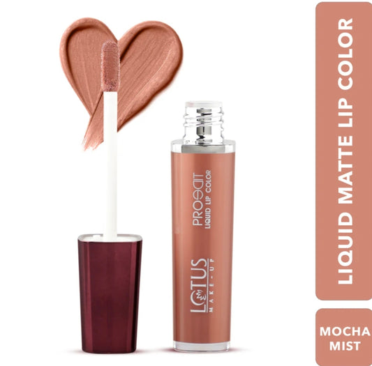 LOTUS MAKEUP PRO EDIT LIQUID LIPSTICK PC 02 MOCHA MIST