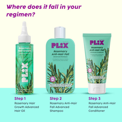 PLIX ROSEMARY HAIR GROWTH ADVANCED HAIR OIL 100ML