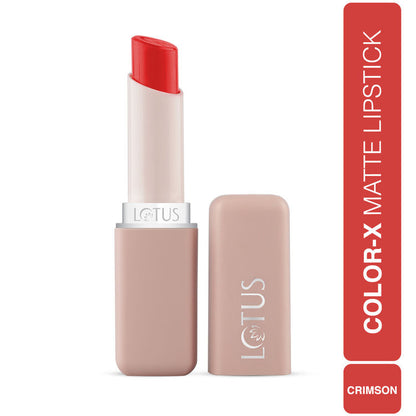 LOTUS MAKEUP COLORX MATTE LIPSTICK 11 CRIMSON