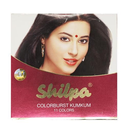 SHILPA COLORBURST KUMKUM 11 COLORS