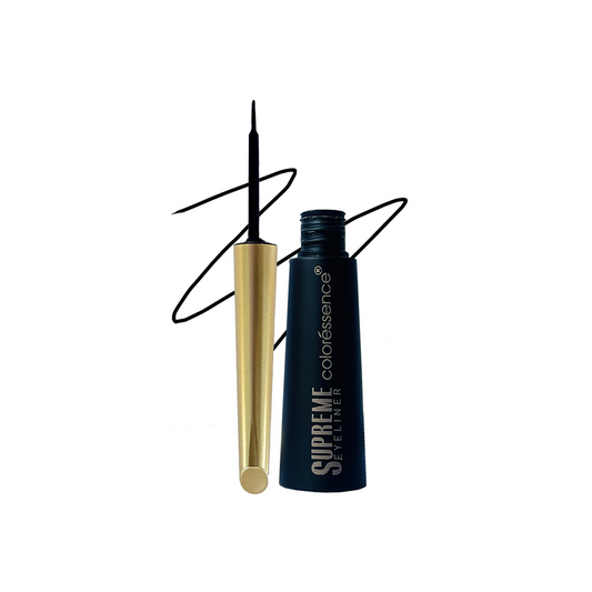 COLORESSENCE SUPREME EYELINER SMUDGE PROOF INTENSE BLACK 5ML