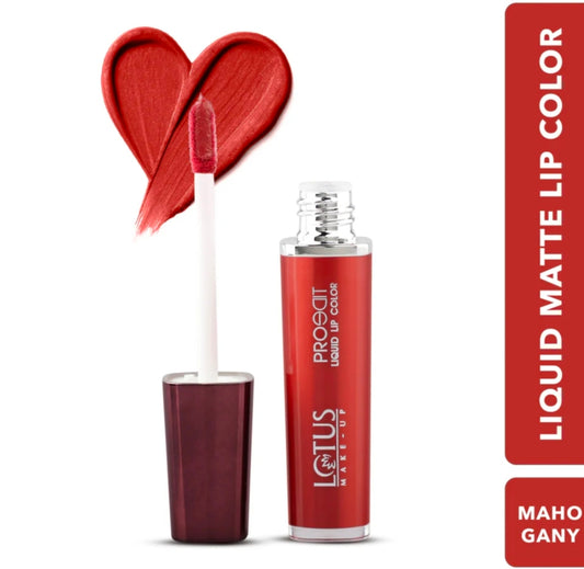 LOTUS MAKEUP PRO EDIT LIQUID LIPSTICK PC 07 MAHOGANY 8G