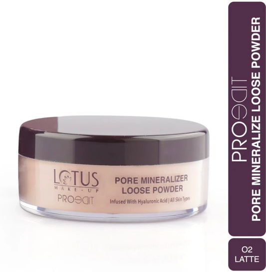 LOTUS MAKEUP PROEDIT LOOSE POWDER 02 LATTE