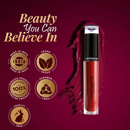 COLORESSENCE LIPSTAY TRANSFER PROOF LIQUID LIPSTICK LTP 02 RED SANGRIA