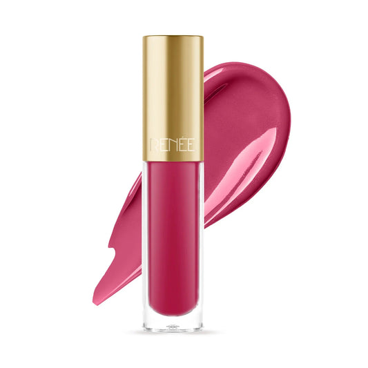 RENEE H2O HYDRATING GLOSSY LIQUID LIPSTICK PLUM TIDE