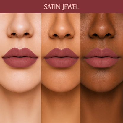 LOTUS MAKEUP PROEDIT LUXE MATTE LIPSTICK PLM06 SATIN JEWEL 3.5G