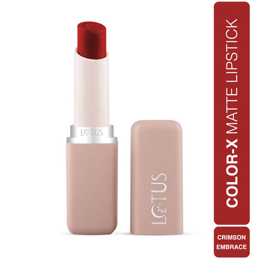 LOTUS MAKEUP COLORX MATTE LIPSTICK 23 CRIMSON EMBRANCE