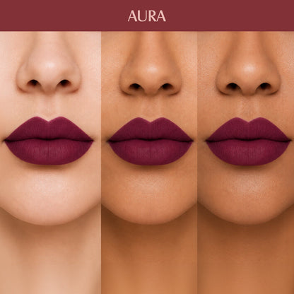 LOTUS MAKEUP PROEDIT LUXE MATTE LIPSTICK PLM03 AURA 3.5G