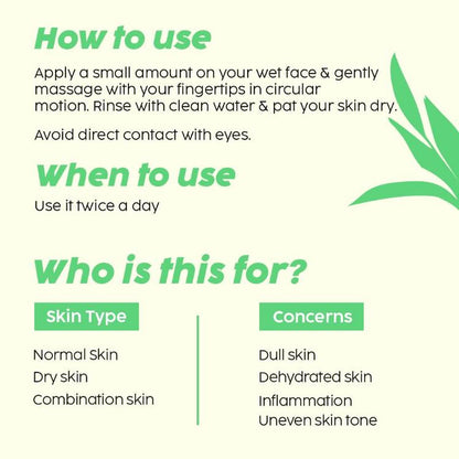 PLIX GUAVA GLOW JUICY CLEANSER FACE WASH 100ML