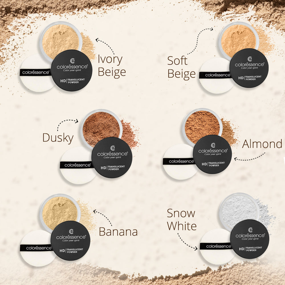 COLORESSENCE HD TRANSLUCENT POWDER FP-2 IVORY BEIGE