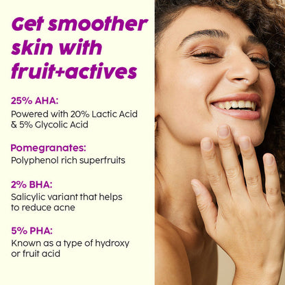PLIX POMEGRANATE PEELING POTION 25%AHA / 2%BHA 5% PHA 30ML