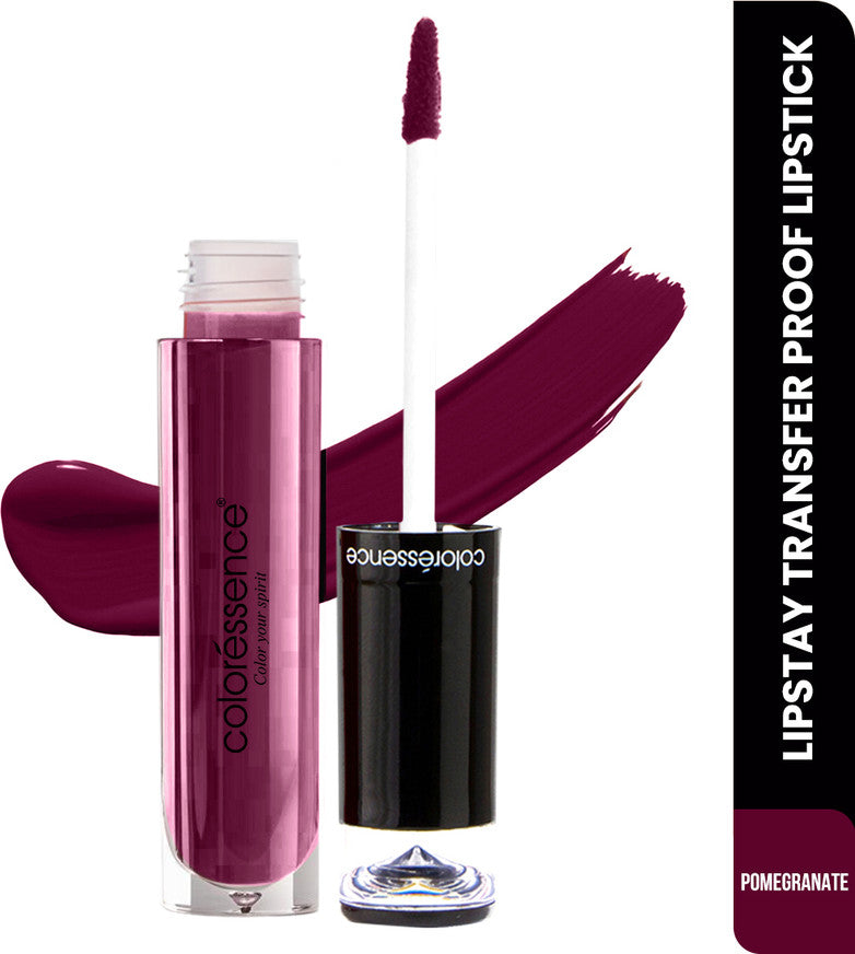 COLORESSENCE LIPSTAY TRANSFER PROOF LIQUID LIPSTICK LTP 14 POMEGRANATE