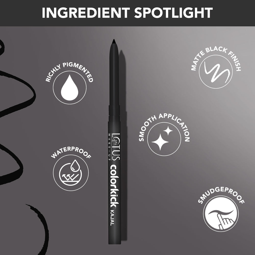 LOTUS MAKEUP COLORKICK KAJAL 0.28 G