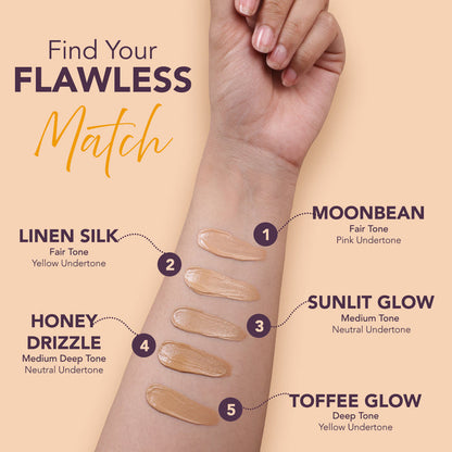 LOTUS MAKEUP ECOSTAY ALL DAY FIX CONCEALER ECL 05 TOFFEE GLOW