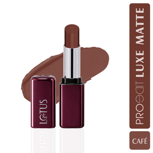 LOTUS MAKEUP PROEDIT LUXE MATTE LIPSTICK PLM16 CAFE 3.5G