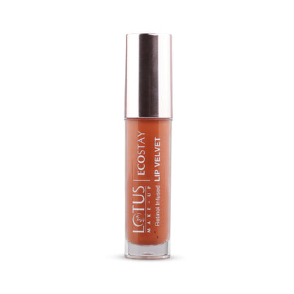LOTUS MAKEUP ECOSTAY LIP VELVET MATTE LIP COLOR WITH RETINOL ELM06 CORAL CHARM
