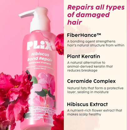 PLIX HIBISCUS BOND REPAIR SHAMPOO 200ML