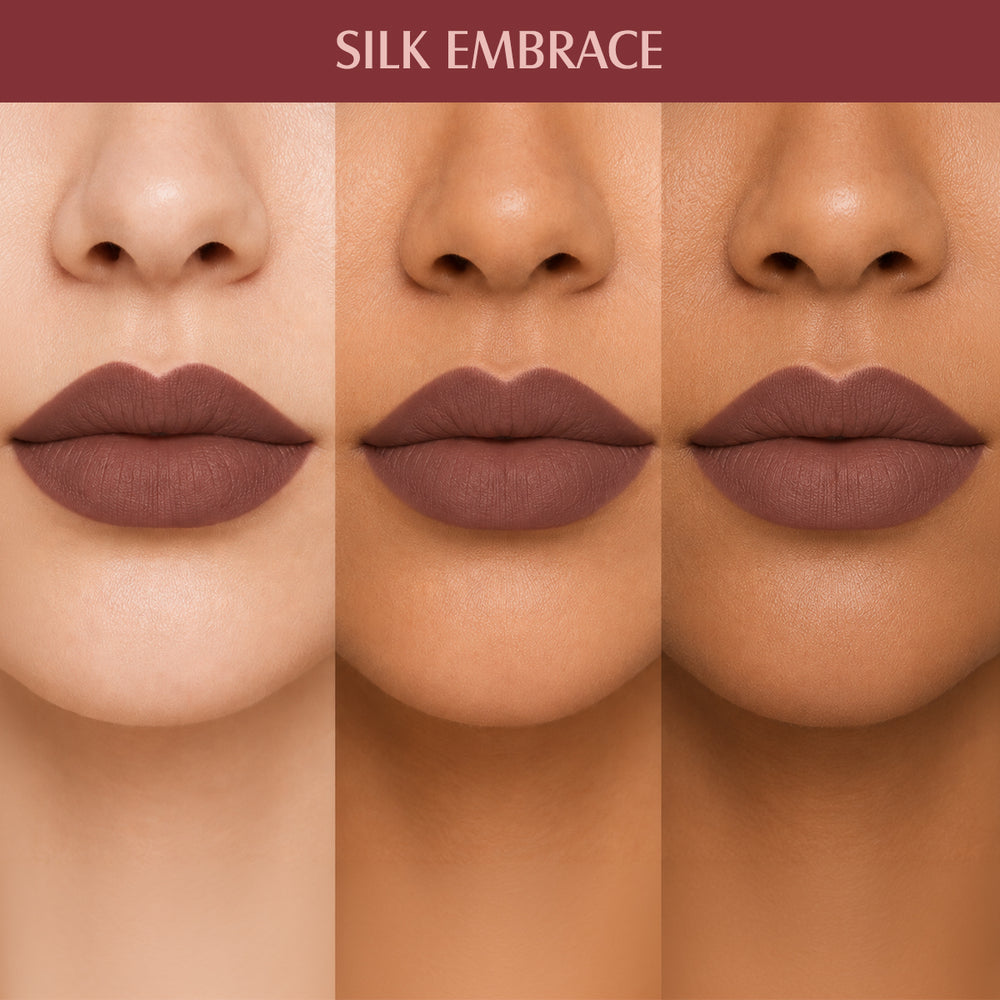 LOTUS MAKEUP PROEDIT LUXE MATTE LIPSTICK PLM01 SILK EMBRACE 3.5G