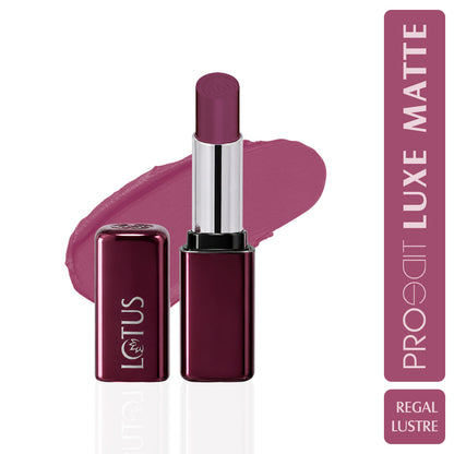 LOTUS MAKEUP PROEDIT LUXE MATTE LIPSTICK PLM08 REGAL LUSTRE 3.5G