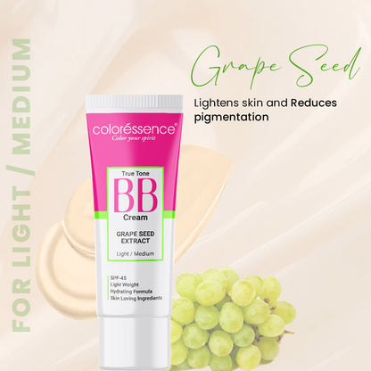 कलरसेंस बीबी क्रीम ग्रेप 40 ग्राम