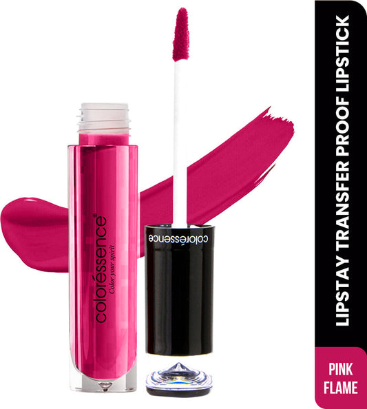 COLORESSENCE LIPSTAY TRANSFER PROOF LIQUID LIPSTICK LTP 03 PINK FLAME