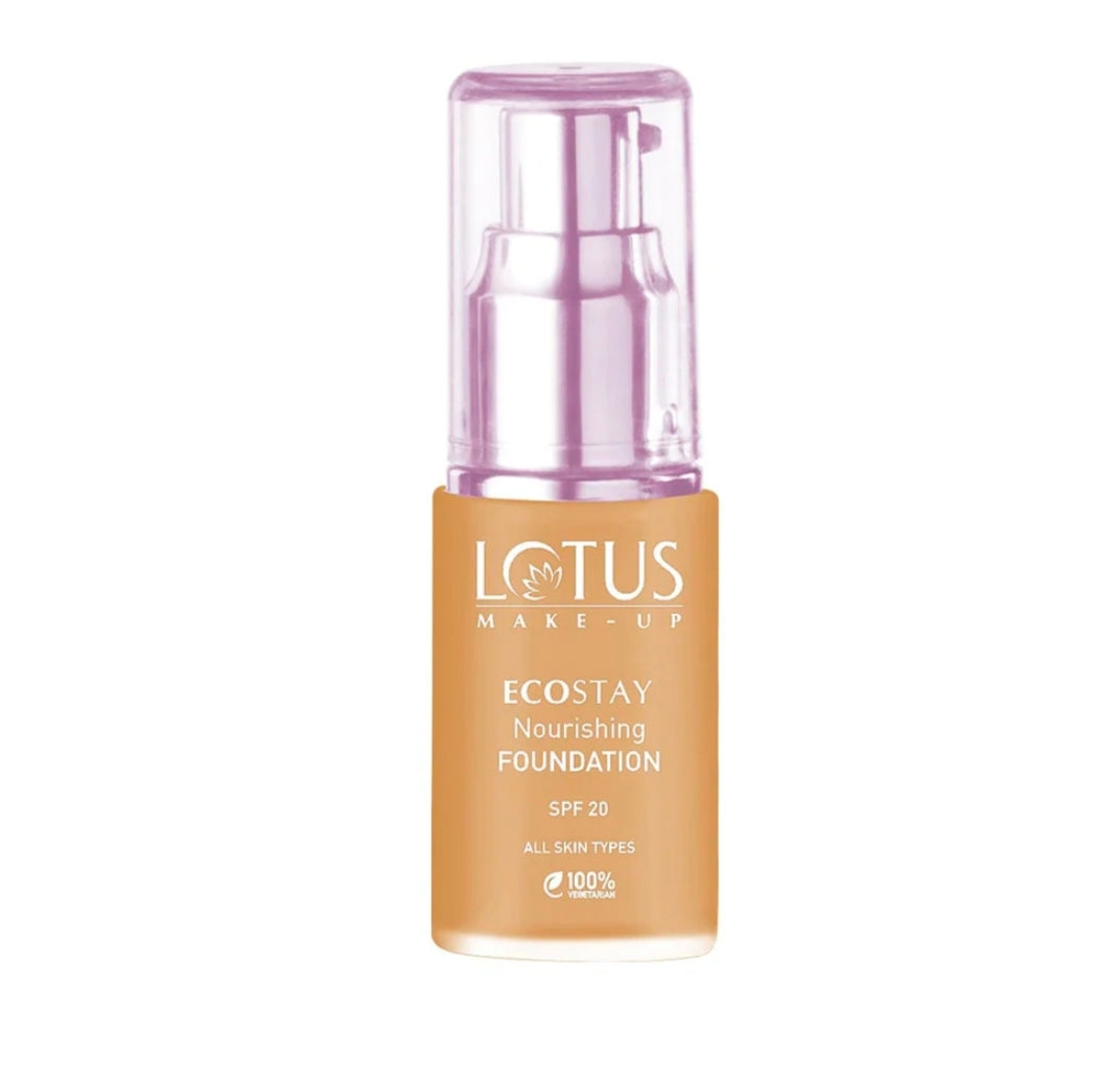 LOTUS MAKEUP ECOSTAY NOURISHING FOUNDATION SPF20 L3 ROYAL IVORY 30ML