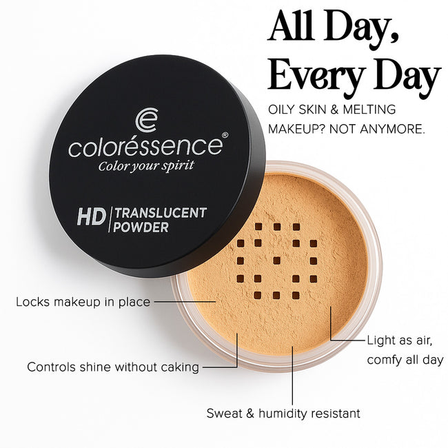 COLORESSENCE HD TRANSLUCENT POWDER FP-2 IVORY BEIGE