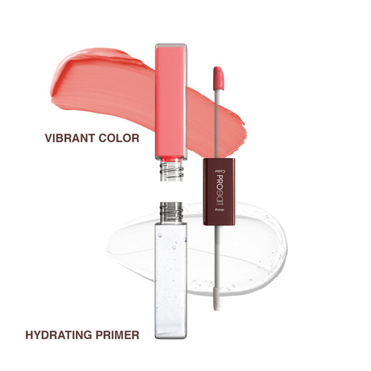 LOTUS MAKEUP PROEDIT LIP PRIMER+MATTE LIP COLOR PL03 BROWN SUGAR