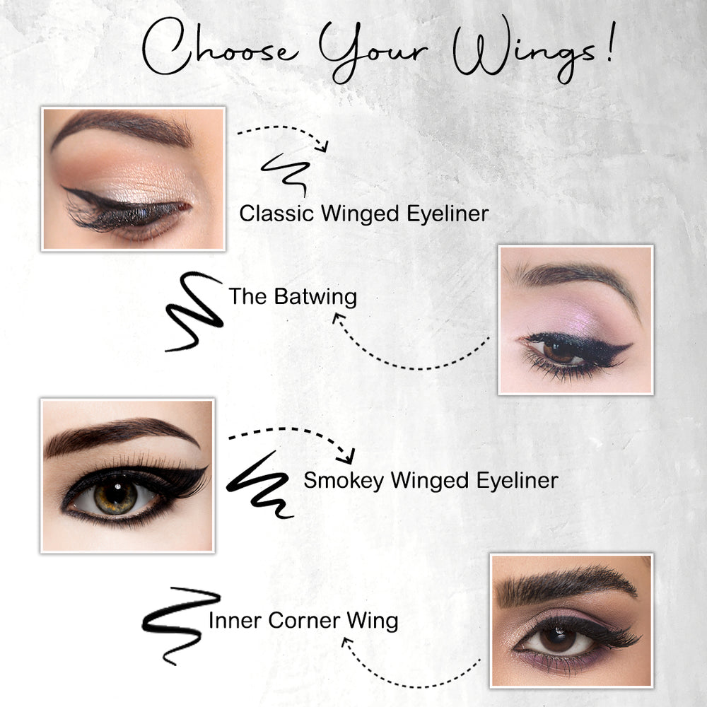 COLORESSENCE SUPREME EYELINER SMUDGE PROOF INTENSE BLACK 5ML