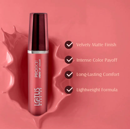 LOTUS MAKEUP PRO EDIT LIQUID LIPSTICK PLC 11 STELLA ROSE 8G