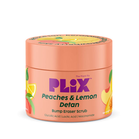PLIX PEACHES & LEMON DETAN BUBP ERASER SCRUB 200G