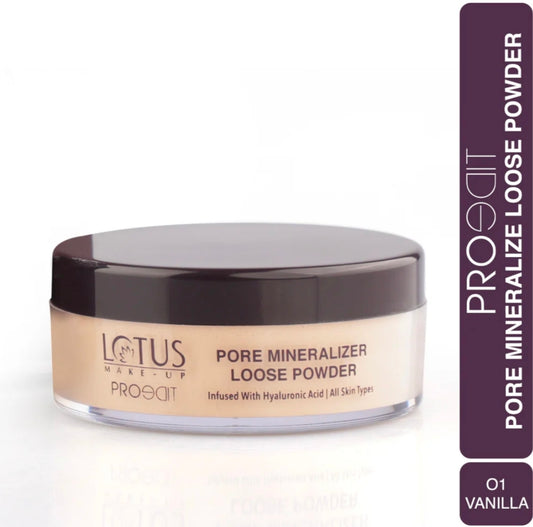 LOTUS MAKEUP PROEDIT LOOSE POWDER 01 VANILLA