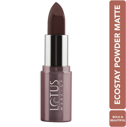 LOTUS MAKEUP ECOSTAY POWDER MATTE LIP COLOR PM03 BOLD & BEAUTYFUL