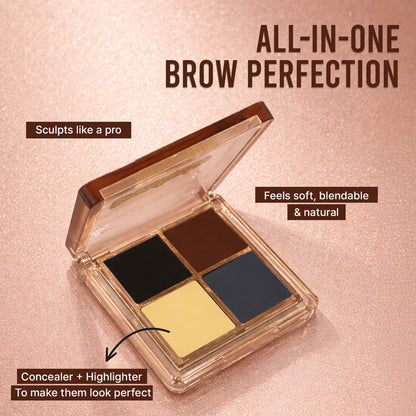 COLORESSENCE GET SET BROW EYEBROW KIT 4.80G