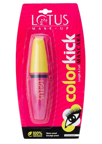LOTUS MAKEUP COLORKICK LASH O CLOCK MASCARA BLACK 10ML