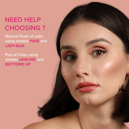 FOREVER 52 BACK STAGE ESSENTIAL 8 COLOR BLUSH PALETTE BKS001 32 G