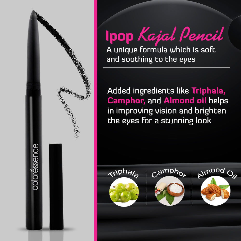 COLORESSENCE I POP KAJAL PENCIL COMBO PACK