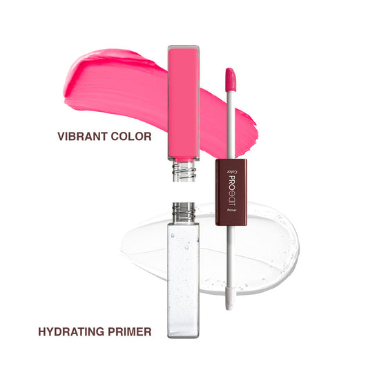 LOTUS MAKEUP PROEDIT LIP PRIMER+MATTE LIP COLOR PL09 BLACKBERRY RICOTTA