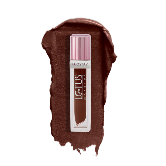 LOTUS MAKE-UP ECO STAY MATTE LIP LACQUER EL19 RUSTIC BROWN 4G